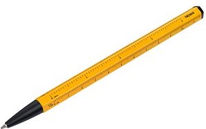 Thumbnail - TROIKA® Kugelschreiber CONSTRUCTION BASIC gelb, Schreibfarbe: schwarz, 1 St.