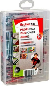 Thumbnail - fischer Profi-Box - DuoPower 2K 541109 Dübel- und Schrauben-Sortiment, 150-teilig