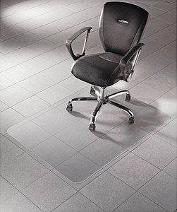 Thumbnail - clear style Bodenschutzmatte für glatte Böden Master rechteckig, 91,5 x 122,0 cm