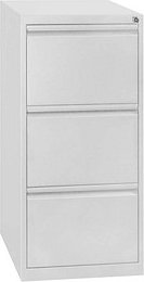 Gürkan Hängeregistraturschrank lichtgrau 3 Schubladen 40,0 x 62,0 x 101,0 cm, 1 St.