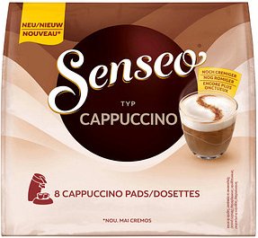 Senseo CAPPUCCINO Kaffeepads, 8 Pads