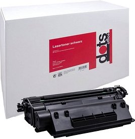 dots schwarz Toner kompatibel zu HP 55X (CE255X)