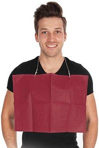 HYGOSTAR Patientenservietten rot 2-lagig 46,0 x 33,0 cm, 125 St.