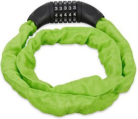 Thumbnail - relaxdays Fahrradschloss grün 120,0 cm, 1 St.