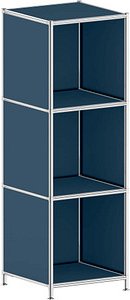 viasit Aktenregal System4 violettblau 40,4 x 40,4 x 118,2 cm, 1 St.