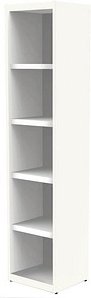 Kerkmann Aktenregal Priola weiß 41,0 x 36,0 x 186,0 cm, 1 St.