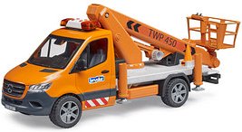 Thumbnail - bruder MB Sprinter Arbeitsbühne 2679 Spielzeugauto