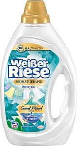 Weißer Riese AROMATHERAPIE Universal Good Mood LOTUS Waschmittel Gel, 0,99 l