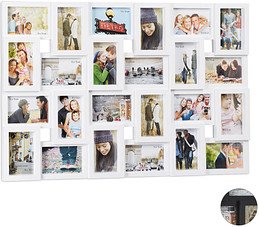 Thumbnail - relaxdays Collage-Bilderrahmen weiß 86,0 x 57,0 cm, 1 St.