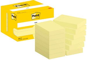 Post-it® Haftnotizen 656 gelb, 12 Blöcke