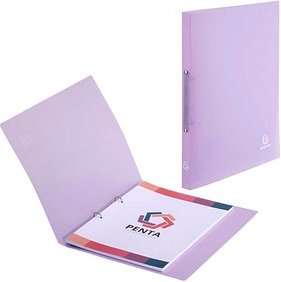 Exacompta Chromaline Pastell Ringbuch 2-Ringe malve 2,0 cm DIN A4, 1 St.
