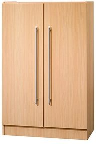 HAMMERBACHER Aktenschrank Sira, V7550/6/6/RE buche 2 Fachböden 80,0 x 42,0 x 127,0 cm