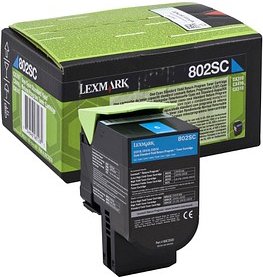 Lexmark 80C2SC0 cyan Toner