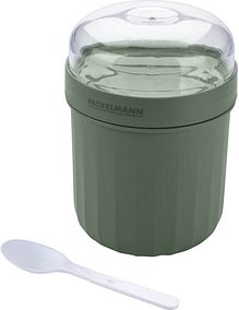 FACKELMANN Speisebehälter Müsli To Go grün/weiß 0,5 l