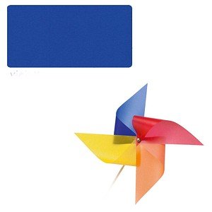 folia Transparentpapier blau 115 g/qm 5 Rollen