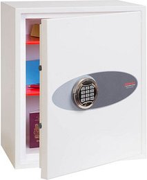 Thumbnail - phoenix Tresor Fortress Sicherheitsstufe S2 nach EN14450 signalweiß 45,0 x 35,0 x 55,0 cm