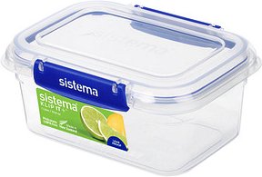 sistema® Frischhaltedose KLIP IT + 7,9 cm hoch transparent 1,0 ml, 1 St.