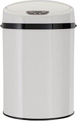 Echtwerk Sensor Mülleimer 9,0 l weiß, 1 St.