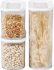 MEPAL Vorratsdosen-Set Modula weiß, 1 Set