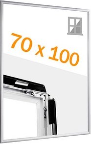 SPRINTIS Klapprahmen silber 70,0 x 100,0 cm, 1 St.
