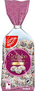 GUT&GÜNSTIG Schokoplätzchen mit Nonpareilles 200,0 g
