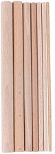 Rayher Bastelwerkzeug beige Punktierungshölzer Ø 3,0-12,0 mm, 7 St.