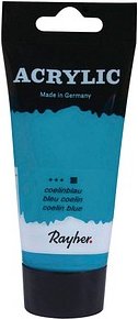 Rayher Acrylic Acrylfarben coelinblau 75,0 ml, 1 St.