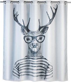Thumbnail - WENKO Duschvorhang Mr. Deer 180,0 x 200,0 cm