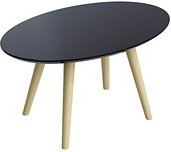 meet powered by PAPERFLOW SCANDI Beistelltisch schwarz 65,0 x 40,0 x 35,0 cm