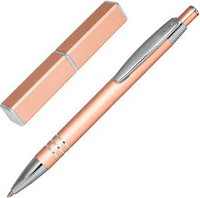 ONLINE® Kugelschreiber Rosegold rosegold, Schreibfarbe: schwarz, 1 St.