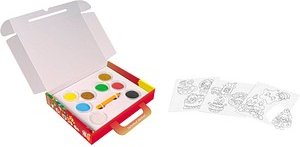 JOVI Bastelset Play & Fun Sand Painting Kit Christmas mehrfarbig