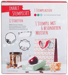trodat Vintage Motivstempel Weihnachten 4,0 x 1,5 cm