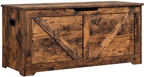 VASAGLE Sitztruhe LSB060T01 braun Holz 100,0 cm