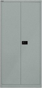 BISLEY Putzmittelschrank Universal E782AAG355 silber 4 Fachböden 91,4 x 40,0 x 195,0 cm, aufgebaut, 1 St.