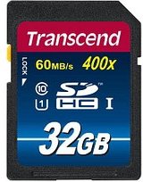 Transcend Speicherkarte 32 GB, 1 St.