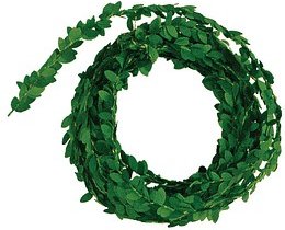 Rayher Bastelkranz grün Buchs-Girlande, 1 St.