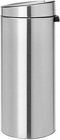 brabantia Touch Bin New Mülleimer 30,0 l silber