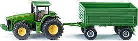 siku Traktor John Deere mit Anhänger 1953 Spielzeugauto