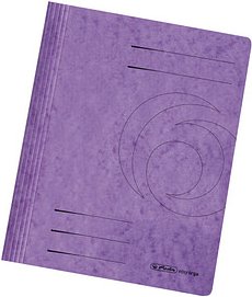 herlitz Schnellhefter Quality Karton violett DIN A4, 1 St.