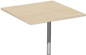 geramöbel Verbindungsplatte Flex ahorn, quadratisch 80,0 x 80,0 x 2,5 cm