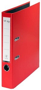 VON LEITZ Ordner rot Karton 5,0 cm DIN A4