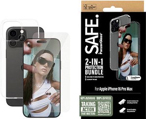 SAFE. by PanzerGlass™ 2-in-1 Schutz-Set für Apple iPhone 16 Pro Max