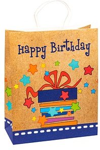 6 TSI Geschenktüten Geburtstag Serie 4 Motiv 26,0 x 32,0 cm