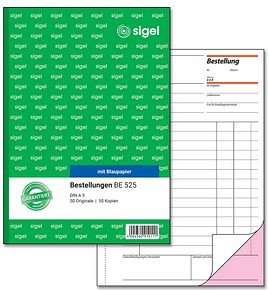 Thumbnail - SIGEL Bestellung Formularbuch BE525, 1 St.