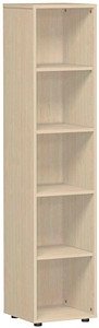 geramöbel Aktenregal ahorn 40,0 x 40,0 x 180,8 cm, 1 St.