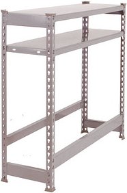 Thumbnail - Simonrack Getränkekistenregal SIMONBOTTLE 8425437087769 grau 100,0 x 30,0 x 100,0 cm