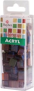 Thumbnail - Rayher Mosaiksteine mehrfarbig Acryl transparent, 1 Pack