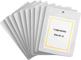 EICHNER Sichttaschen DIN A6 transparent glatt 0,20 mm, 10 St.