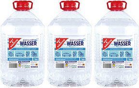 GUT&GÜNSTIG Destilliertes Wasser 3x 5 l