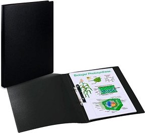 HERMA Ringbuch 2-Ringe schwarz 3,5 cm DIN A4, 1 St.